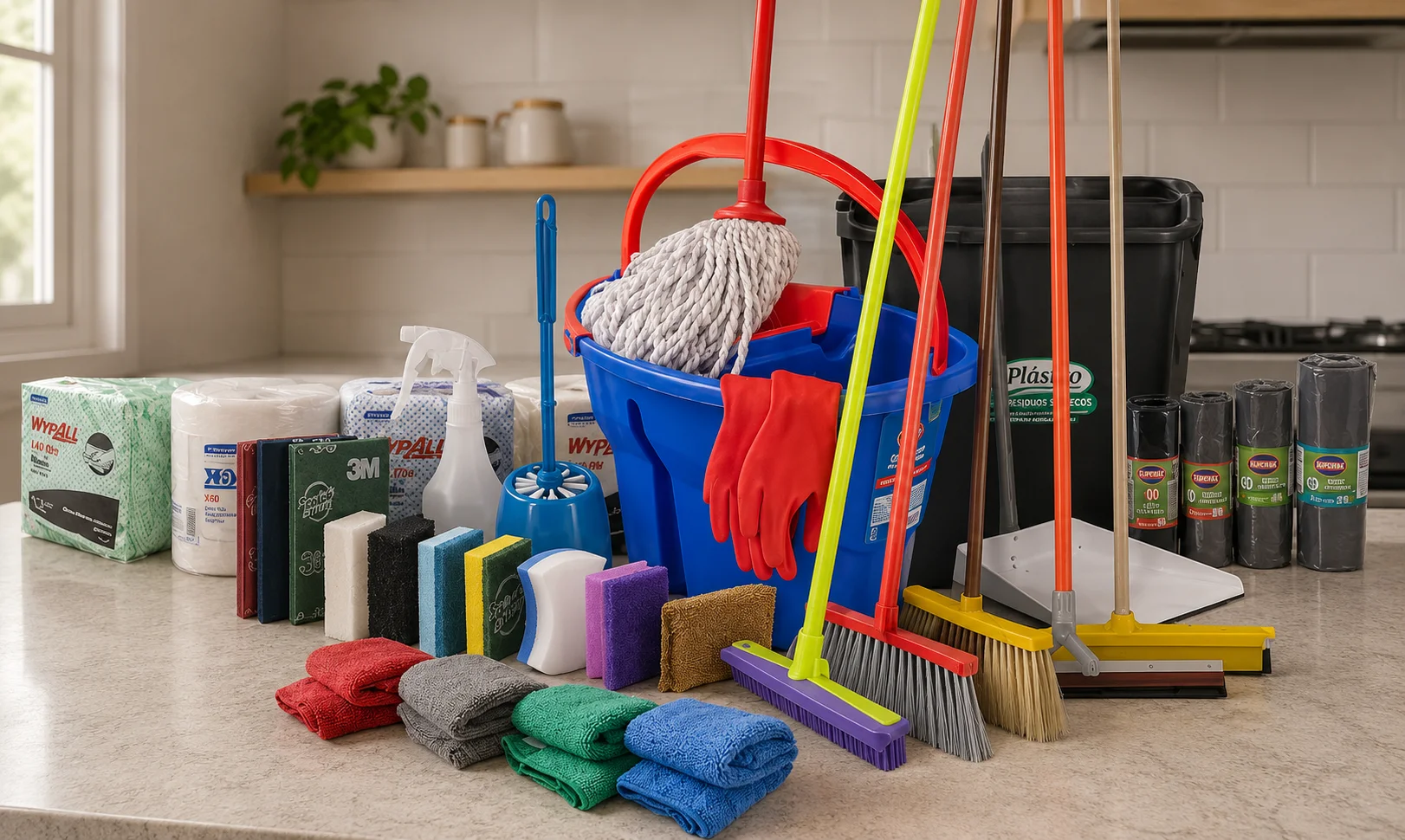 Cómo armar un kit de limpieza básico para tu casa